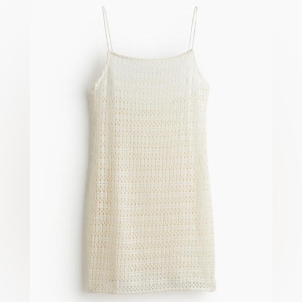 H&M Crochet-like Beach Dress